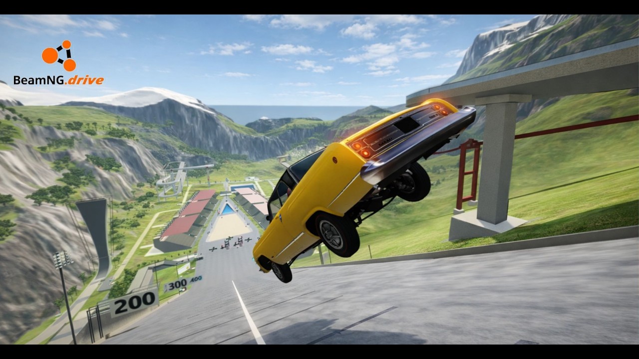 MEGA RAMP CHALLENGE #08 - BEAMNG DRIVE