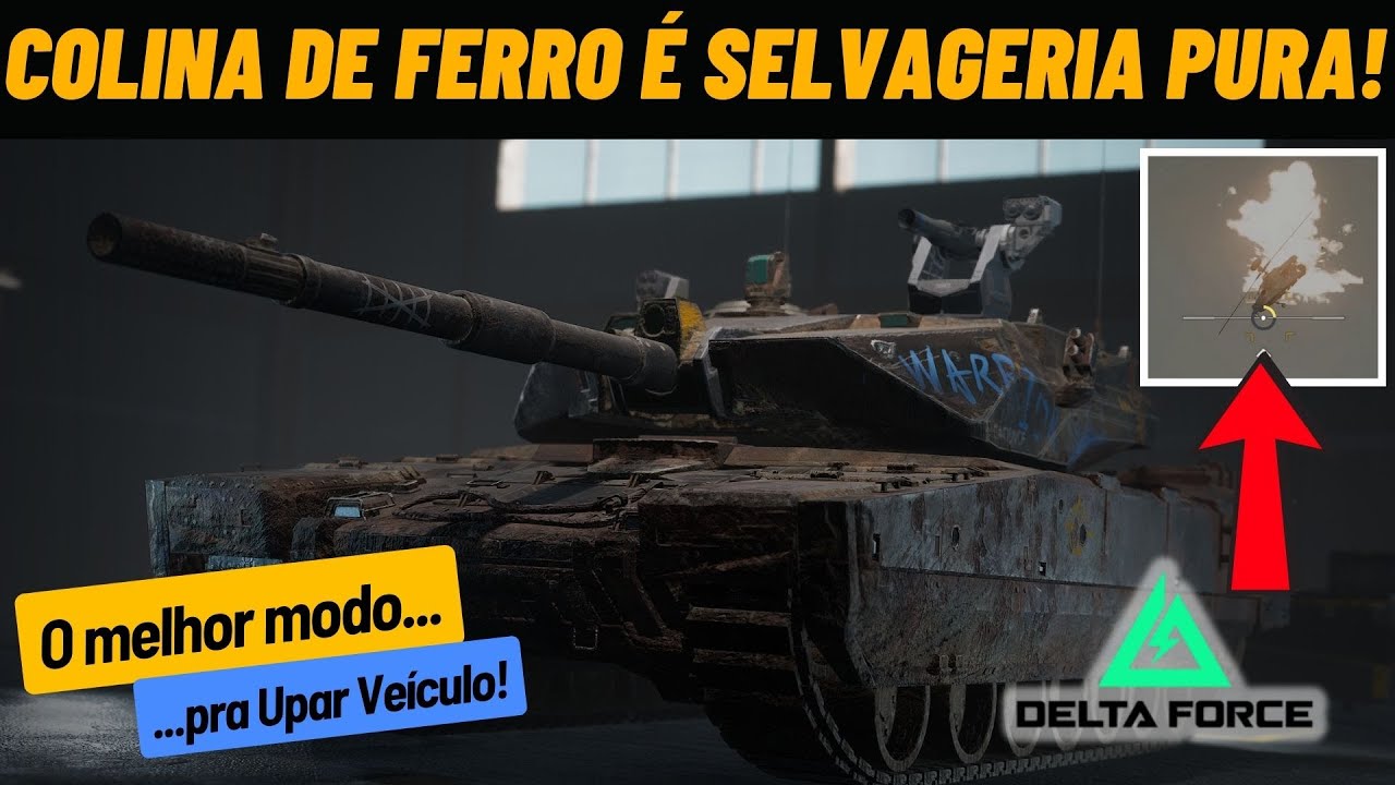 Modo Colina de Ferro é Selvageria Pura! (O melhor modo pra Upar Veículo!) - Delta Force