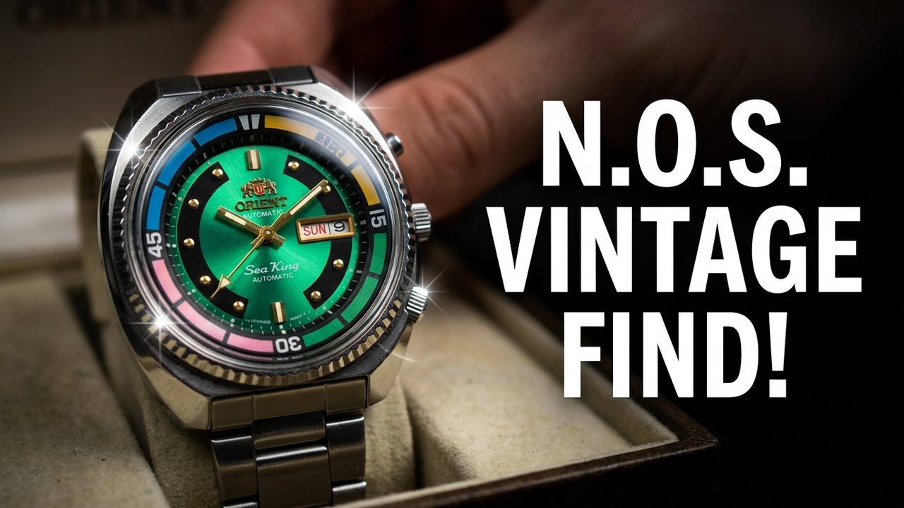 Rare Find: Vintage Orient Sea King Watch Review