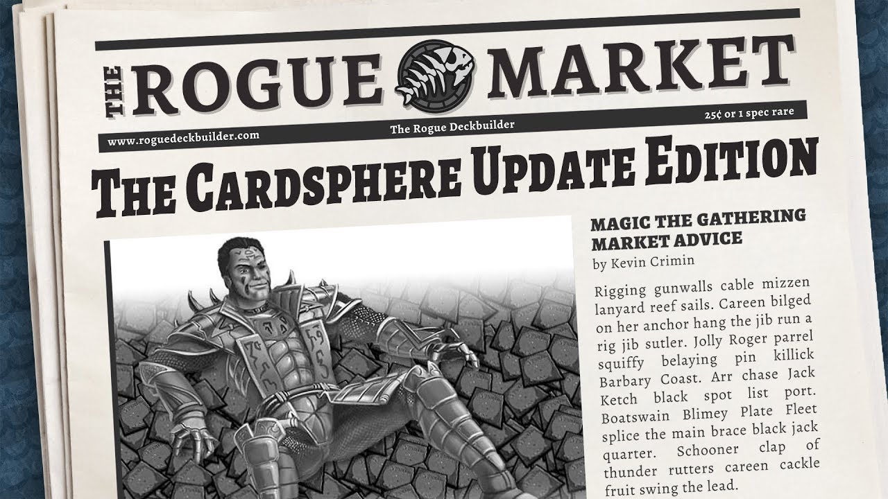 Rogue Market: The case for Cardsphere - Stop paying too much for Magic the Gathering Singles!