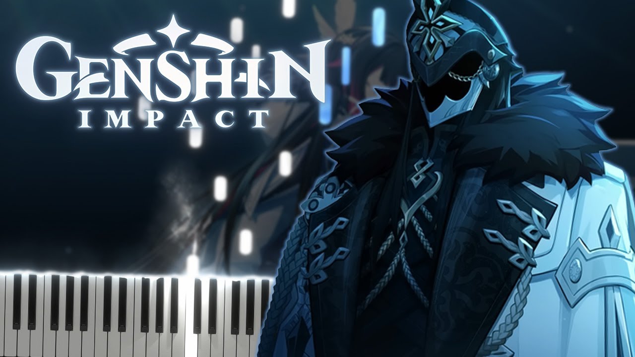 A Winter Night's Lazzo (Genshin Impact) - Synthesia / Piano Tutorial