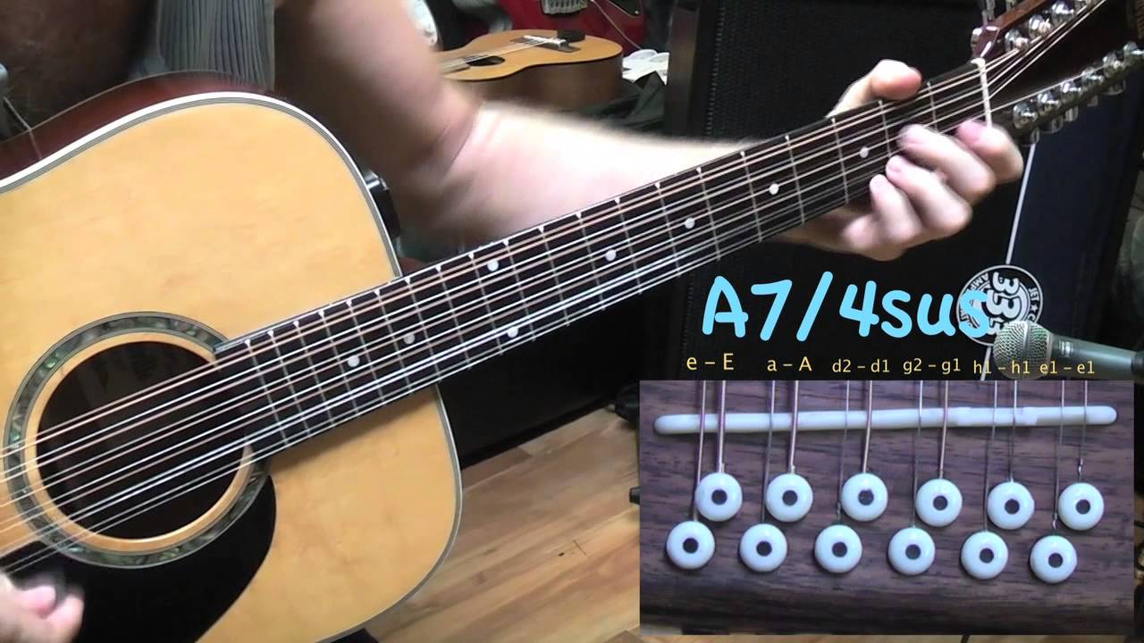 GU-206 Nashville NW-7512 12-strunová gitara