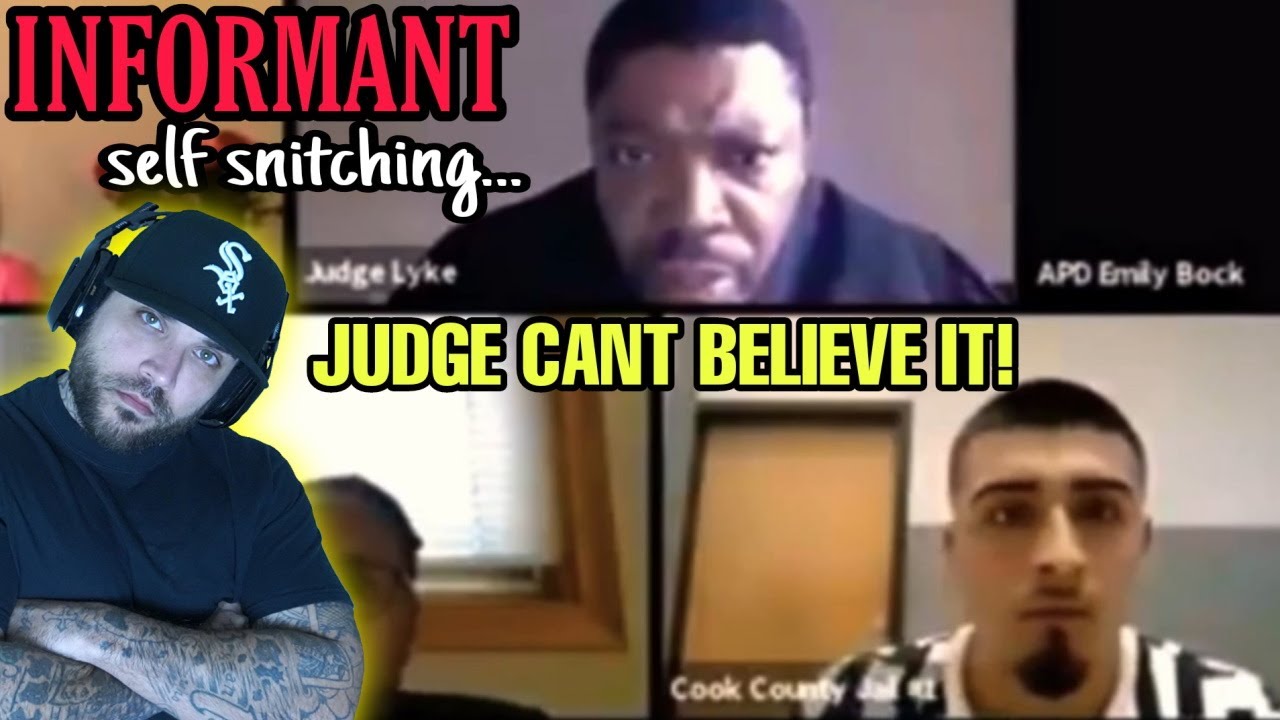 COOK COUNTY JAIL INFORMANT DIDN'T KNOW HE WAS LIVE DURING COURT