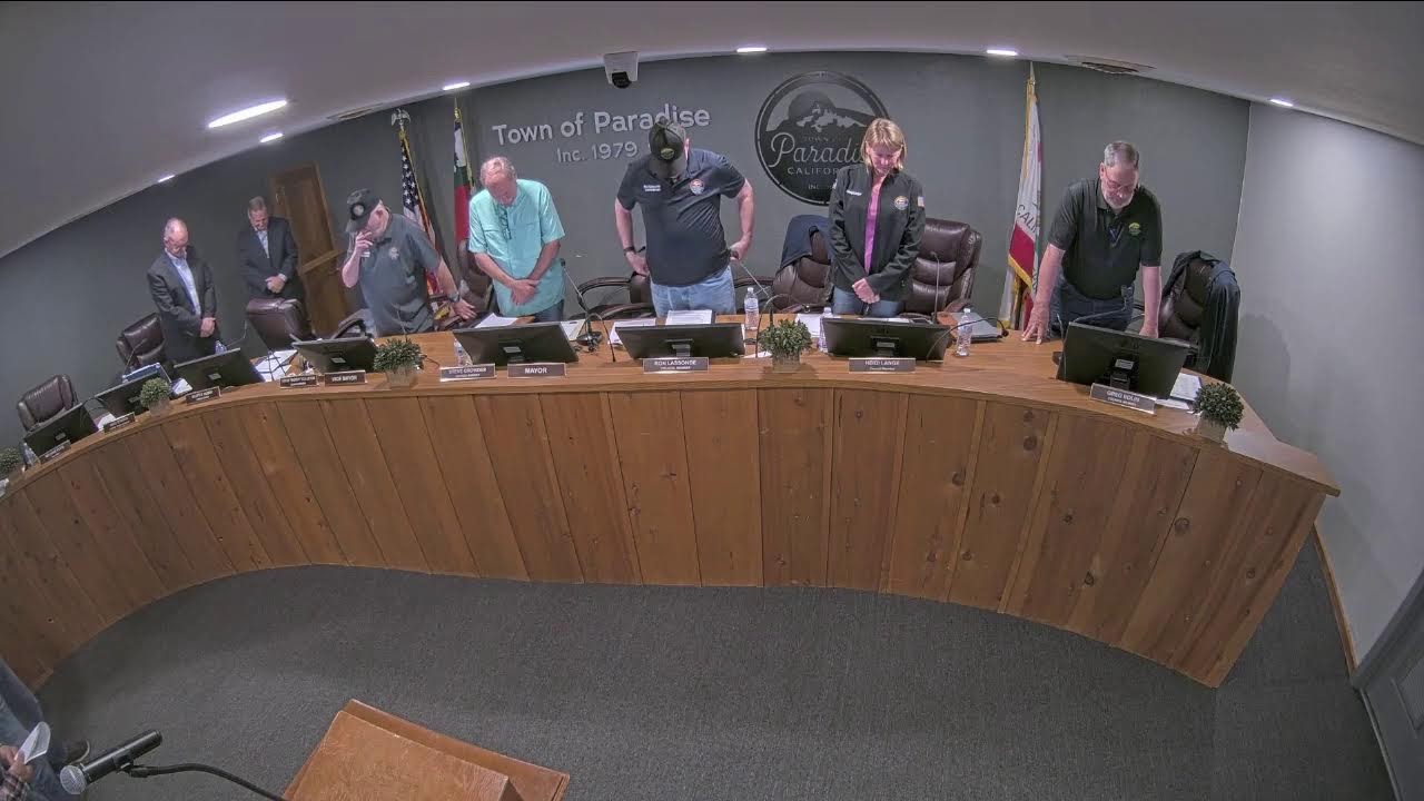 Town of Paradise Special Meeting 4.14.26
