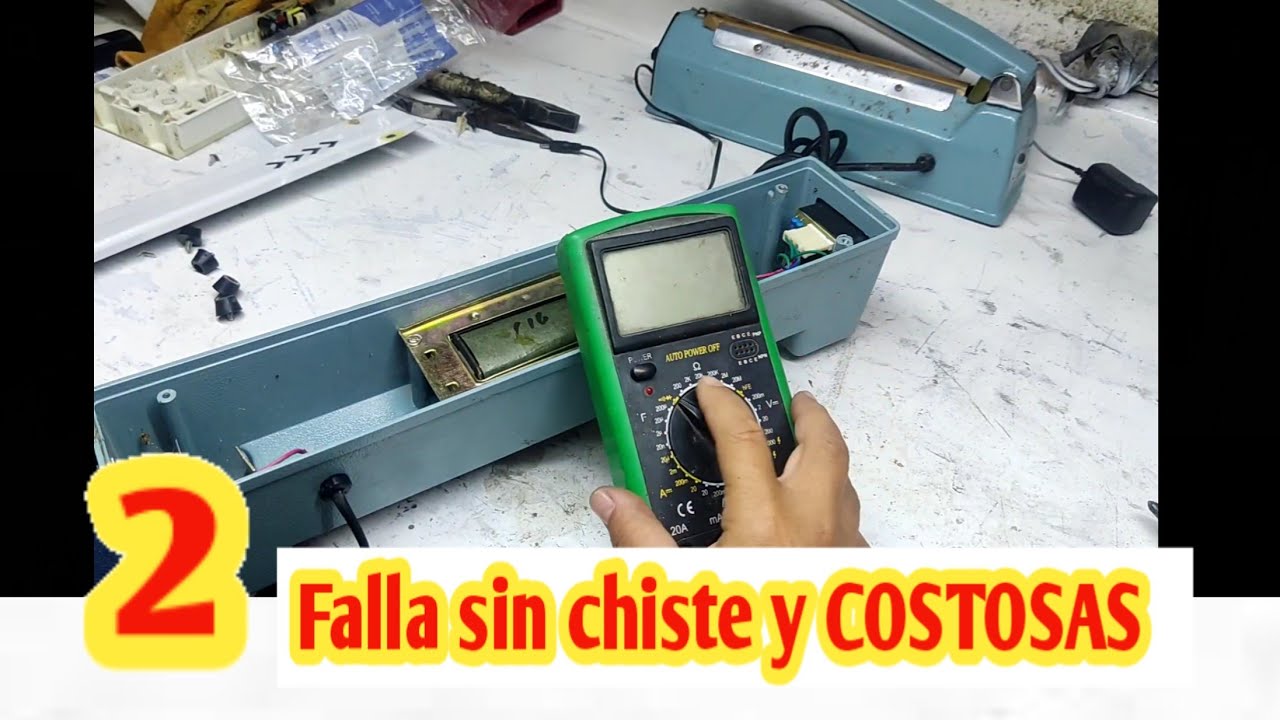 ✅truco MAS sencillo cuando NO CALIENTA selladora de bolsa✅ no te dejes estafar👍