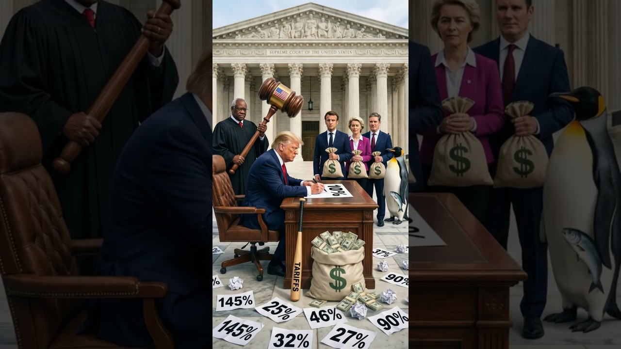 Trump Furious Over Supreme Court Tariff Ruling😡⚖️🔨