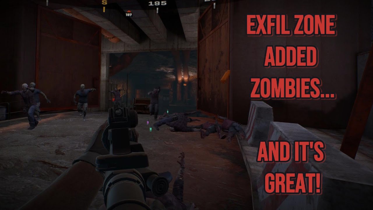 EXFIL ZONE Добавлены PVE-зомби, но мы сделали их сложнее | Contractors Showdown Exfil Zone
