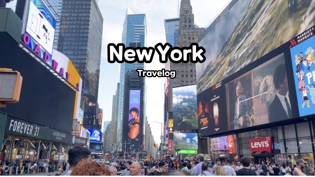 [New York] 갈 때마다 일행을 잃어버리게 되는 매력만점 뉴욕 시티 l 타임스퀘어 l 뉴욕 지하철 l 프라이드 퍼레이드