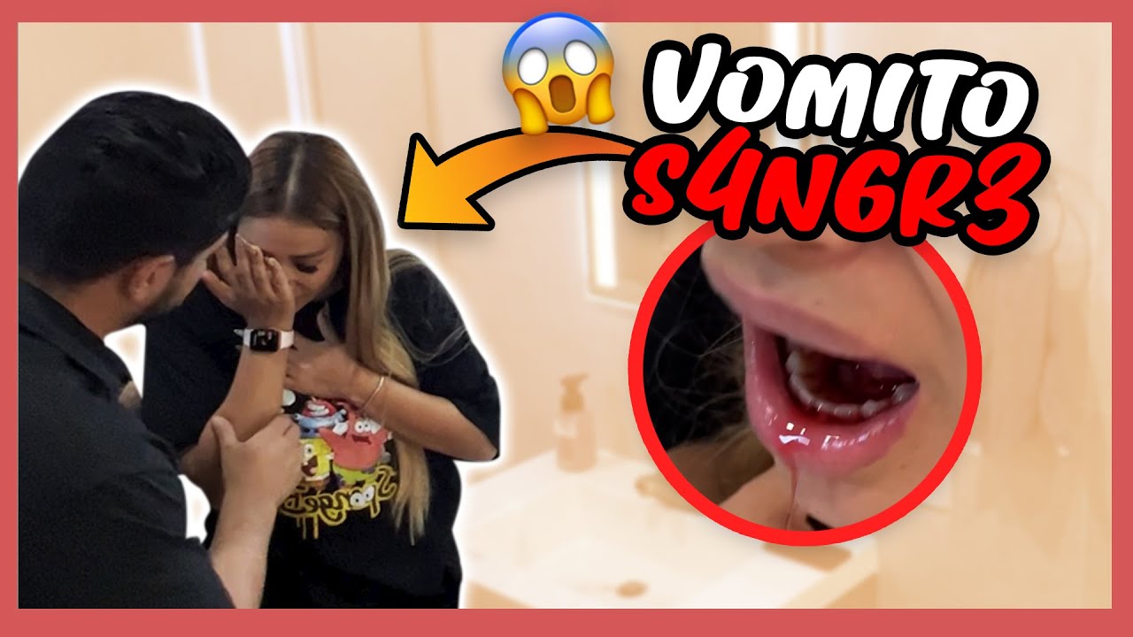 BROMA VOMITO S4NGR3 ENFRENTE DE MI ESPOSO *así reacciona*