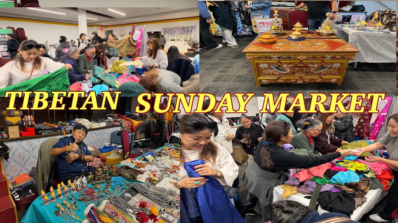 NEW YORK CITY ( BLACK FRIDAY ) TIBETAN SUNDAY MARKET !!