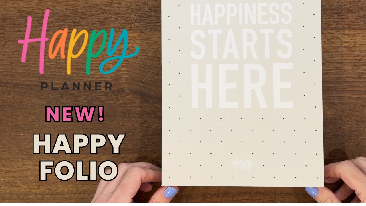 НОВИНКА от Happy Planner! Распаковка, обзор и как я буду использовать свой Folio