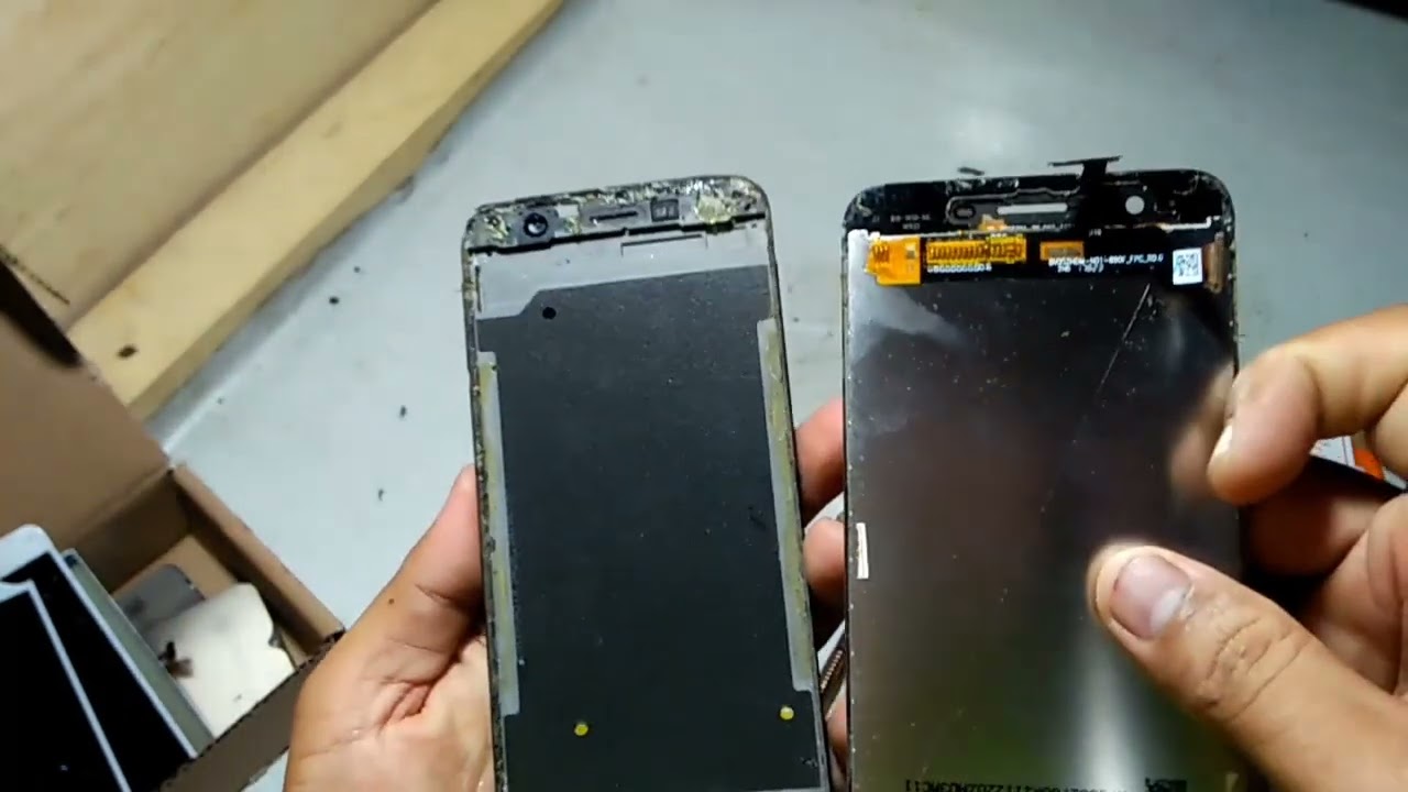 cara menggantikan lcd touchsreen oppo A57 sangat mudah