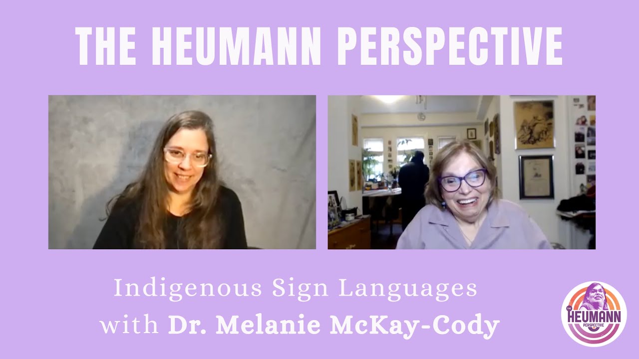 Indigenous Sign Languages with Dr. Melanie McKay-Cody