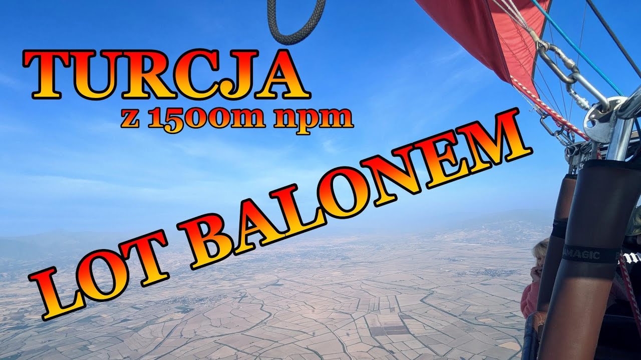 Lot Balonem - Turcja. Pammukale.