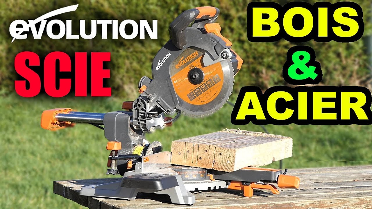 EVOLUTION R255SMS+ Скользящая торцовочная пила
