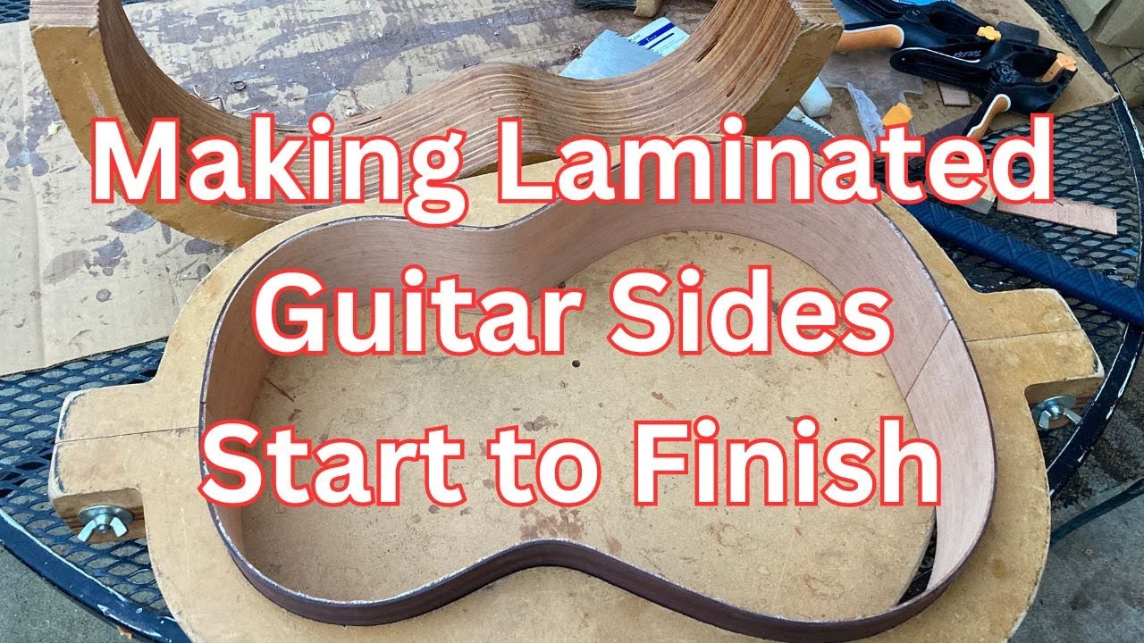 Making Laminated Sides From Start To Finish| David Schramm Luthier