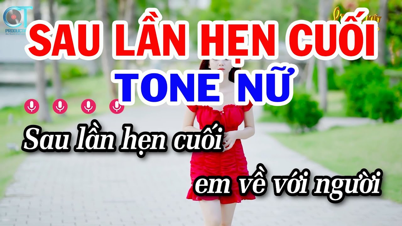 Karaoke Sau Lần Hẹn Cuối Tone Nữ ( Am ) Nhạc Sống Dễ Ca Nhất Tuấn Kiệt