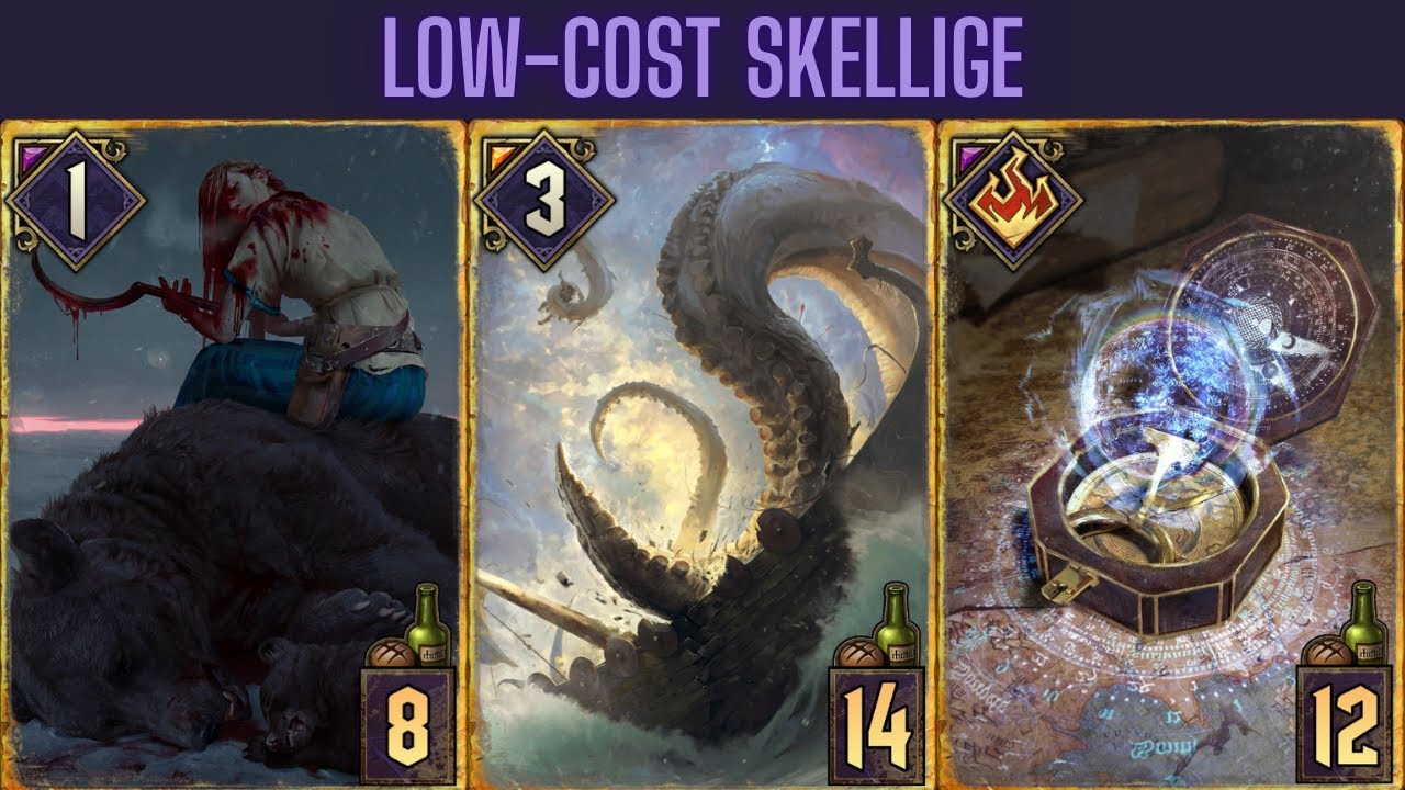 Gwent | Beast Rain Compass | Skellige Budget Deck