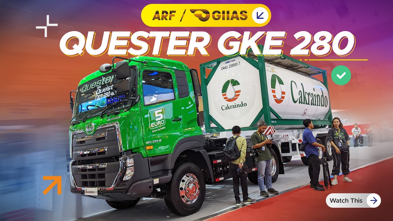 Keunggulan UD Trucks Questers GKE 280, Kendaraan Niaga Terbaik di Segmen Truk Berat