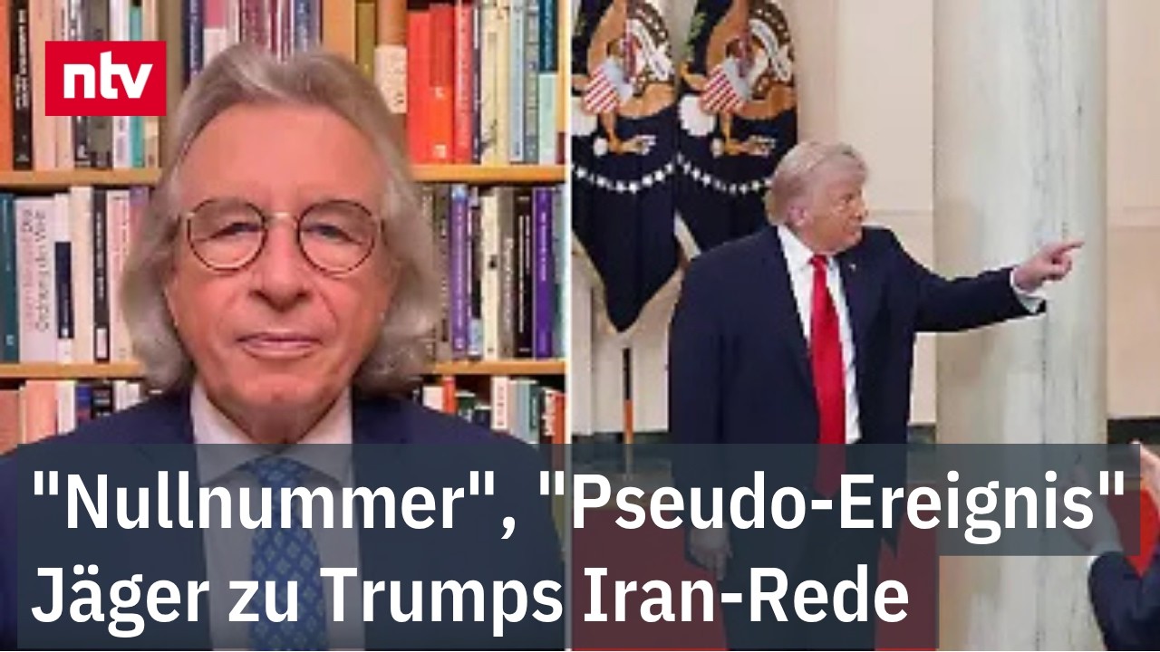 J&auml;ger zerlegt Trump-Rede: 