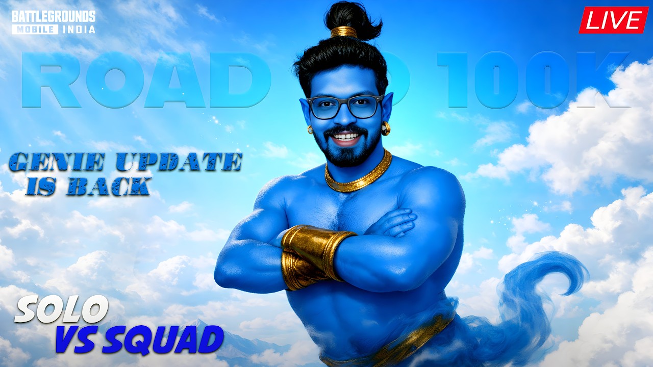 🔴Solo vs Squad Live Challenges in BGMI 4.2 Update | PUBG Mobile Live | Road to 100k🔥​