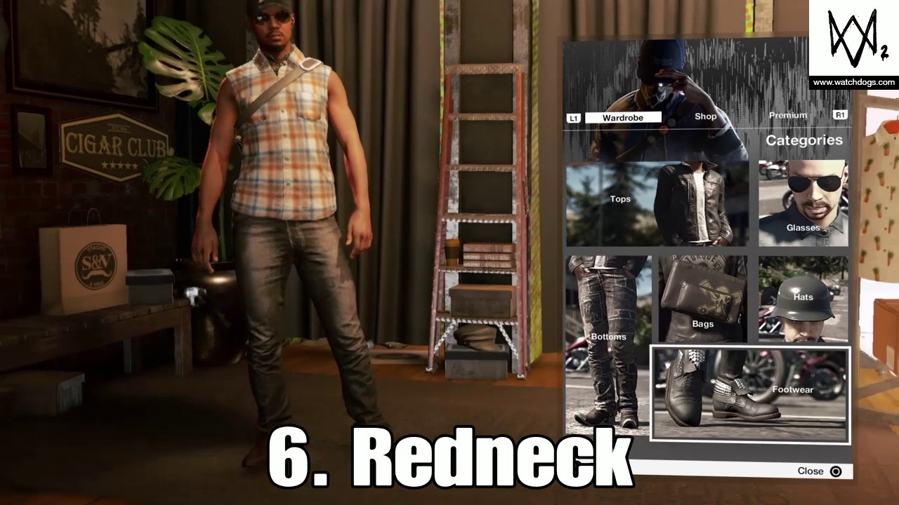 Top 10 Outfits In Watch Dogs 2  (#2)