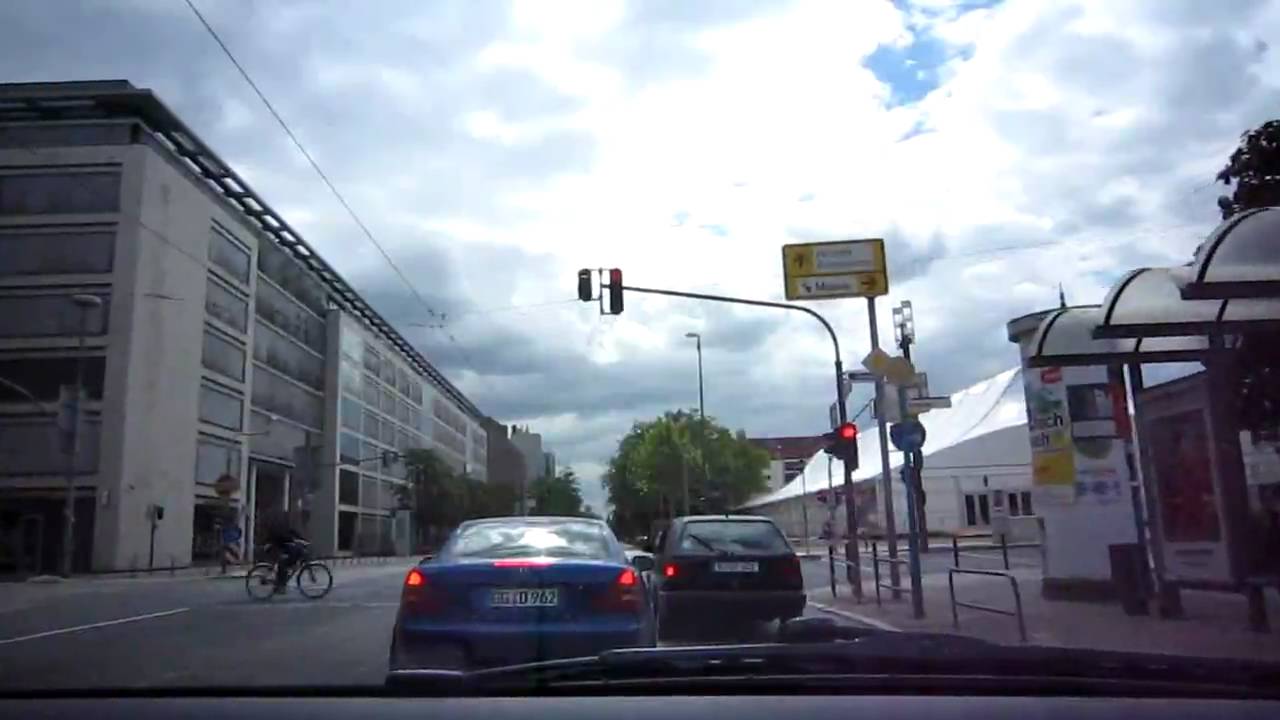 Frankfurt, Germany - City to Airport  [HD720p]