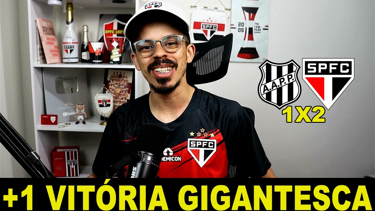 O SPFC É IMPARÁVEL!!! PONTE PRETA 1X2 SÃO PAULO - PÓS JOGO PAULISTÃO 2026 | CLASSIFICAÇÃO GARANTIDA