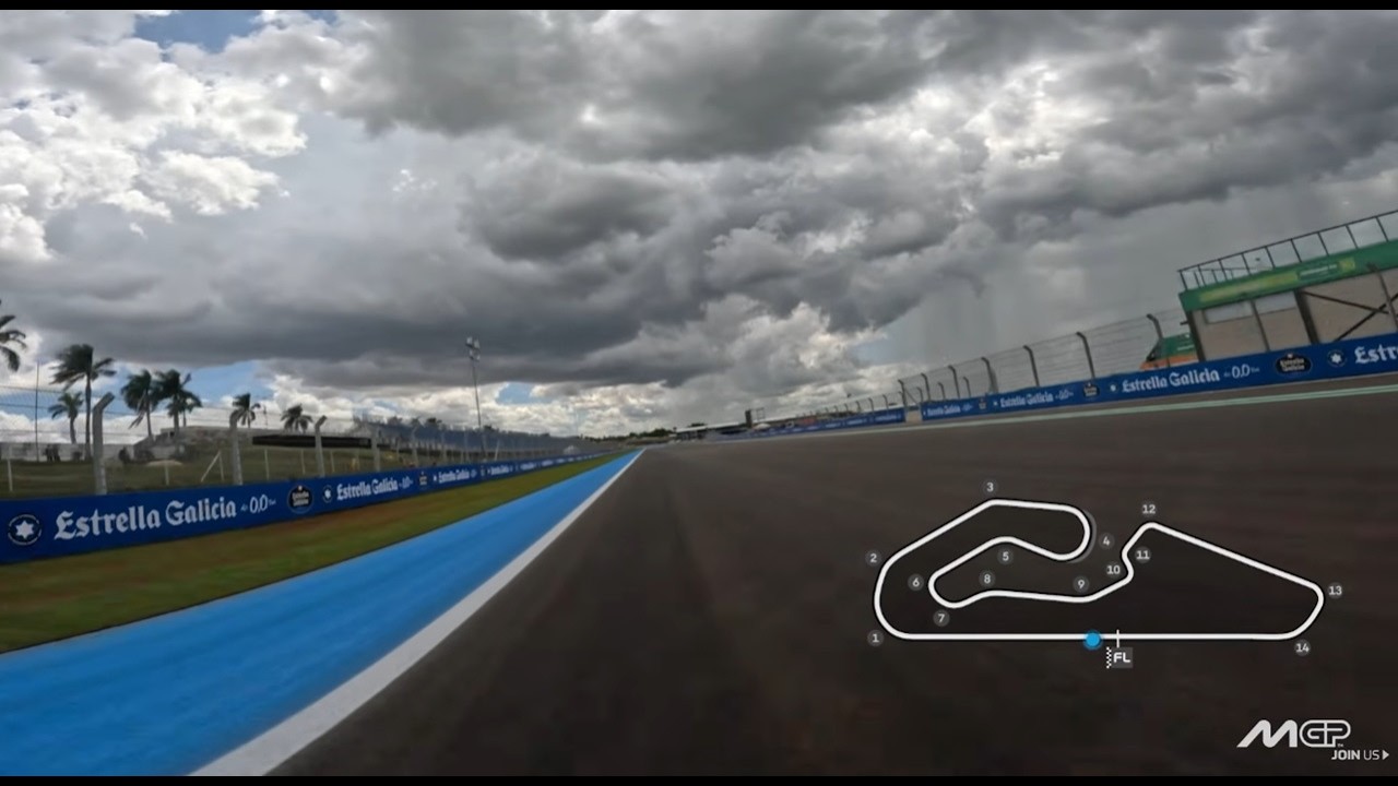 ONBOARD em Goiânia MOTOGP - Nossas curvas são FANTÁSTICAS