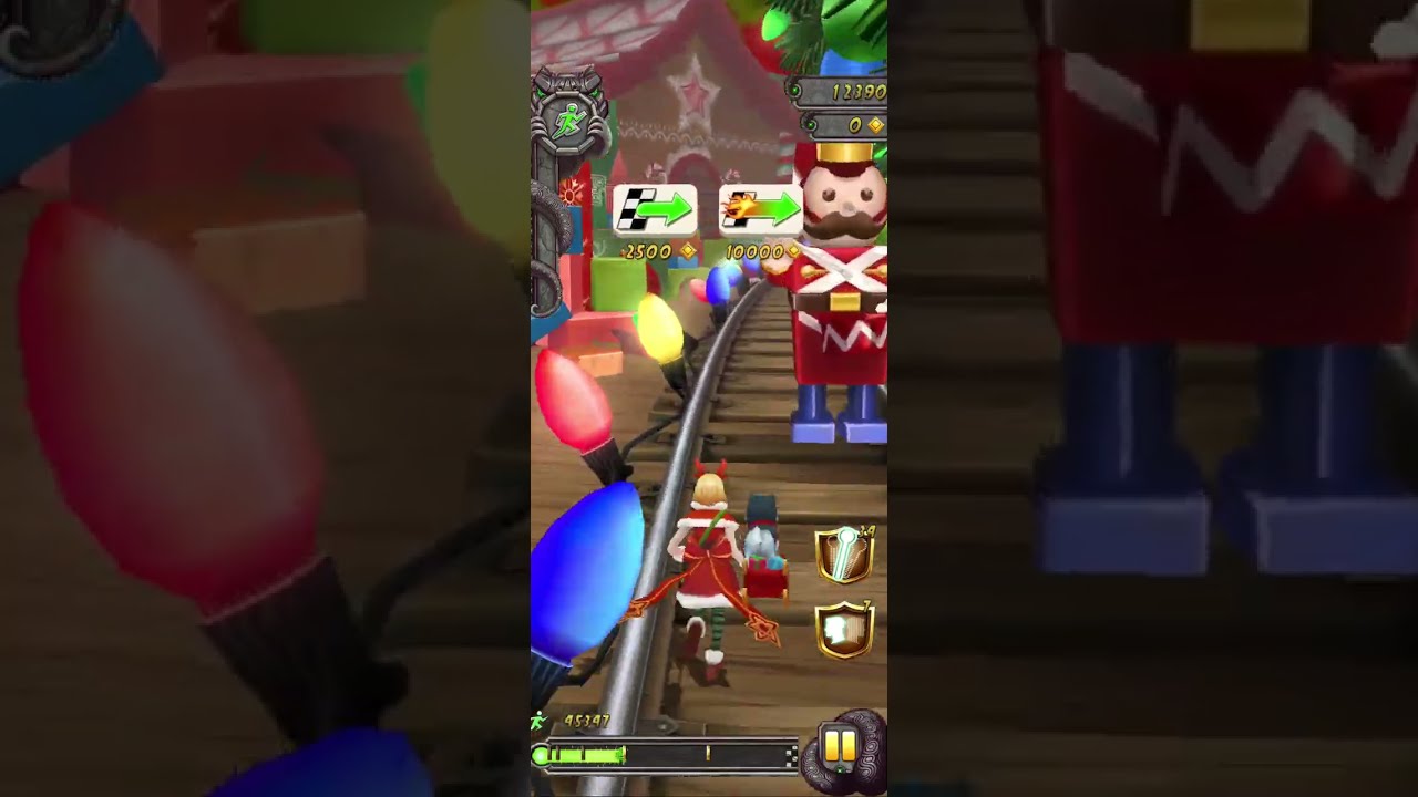 Temple Run 2 Winter Toyland - Ni Gu La Si and Milu Shao