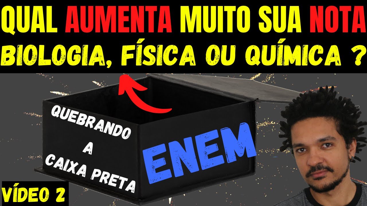 🎯QUAL VALE MAIS PONTOS NO ENEM: Física, Química ou Biologia?