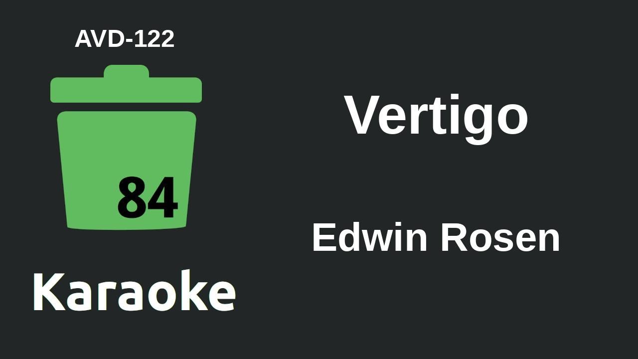 Edwin Rosen - Vertigo (Karaoke) [AVD-122]