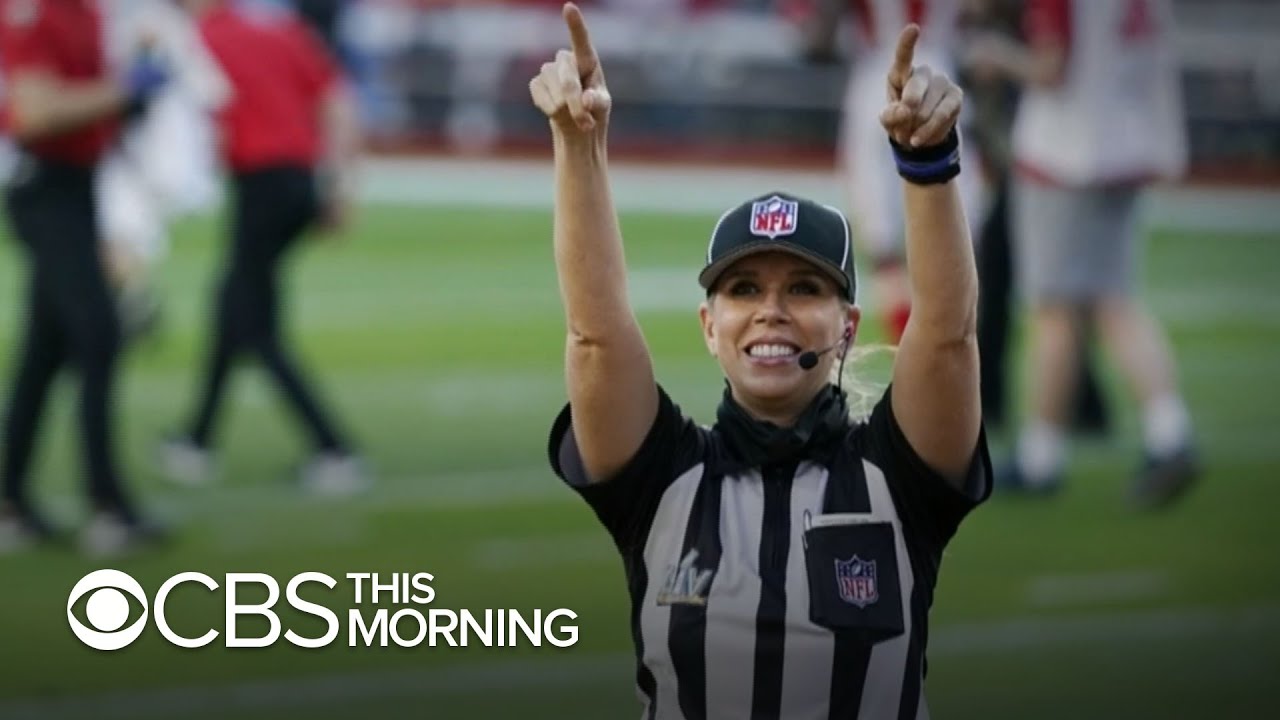 Sarah Thomas becomes first woman to referee a Super Bowl