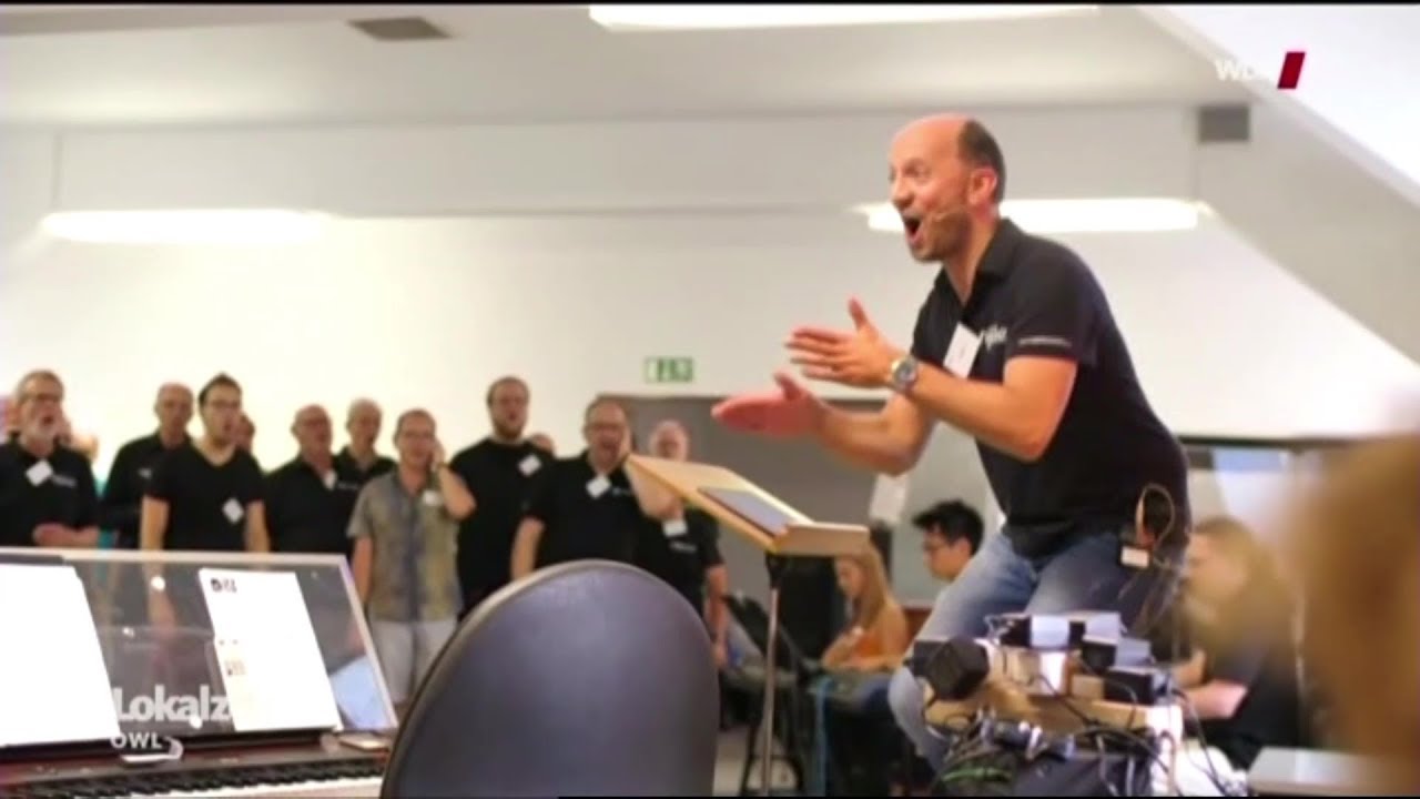 Gospelchor Rejoice, Langenberg: Bericht World Choir Games 2018 und Interview Roland Orthaus