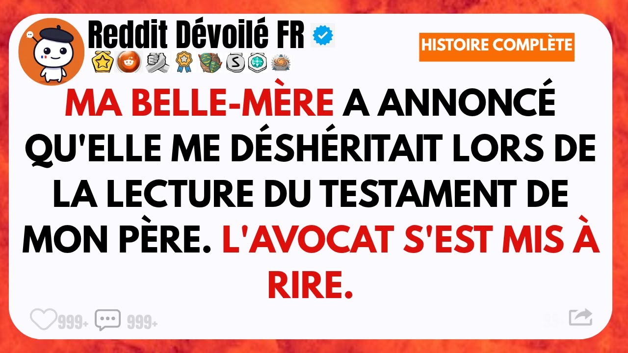 Ma belle-mère m’a déshéritée… mais l’avocat a éclaté de rire en lisant le testament