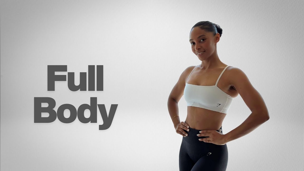 20 Minute Full Body BODYWEIGHT Workout Routine for Strength, Muscle and Tone 💪🏽
