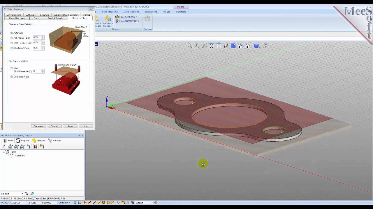 VisualMill 2015 Quick Start