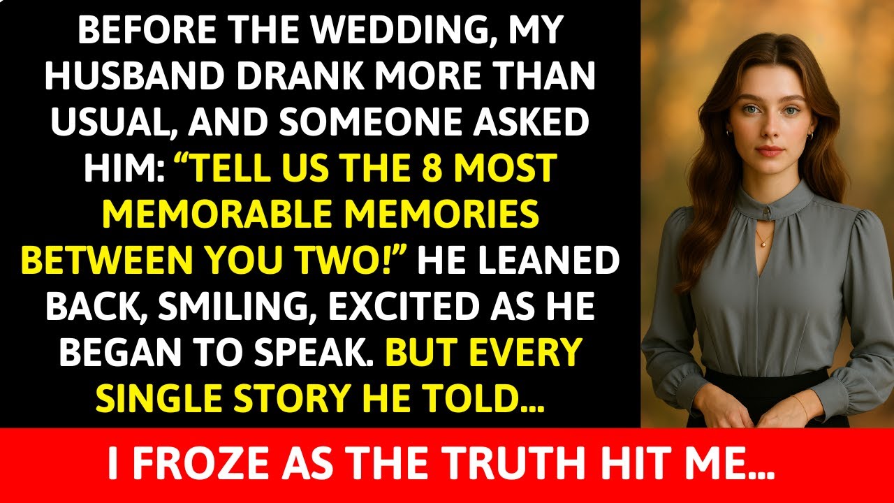 Before Wedding, My Husband Shared 8 of Our Best Memories with the Guests—but 5 of them Belonged to…