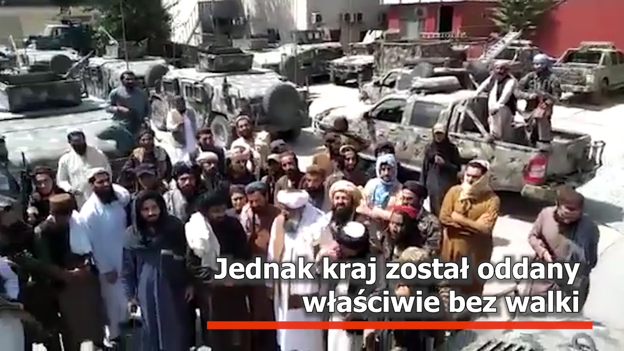 Talibowie przejęli niewiarygodną ilość sprzętu wojskowego [AFGANISTAN]