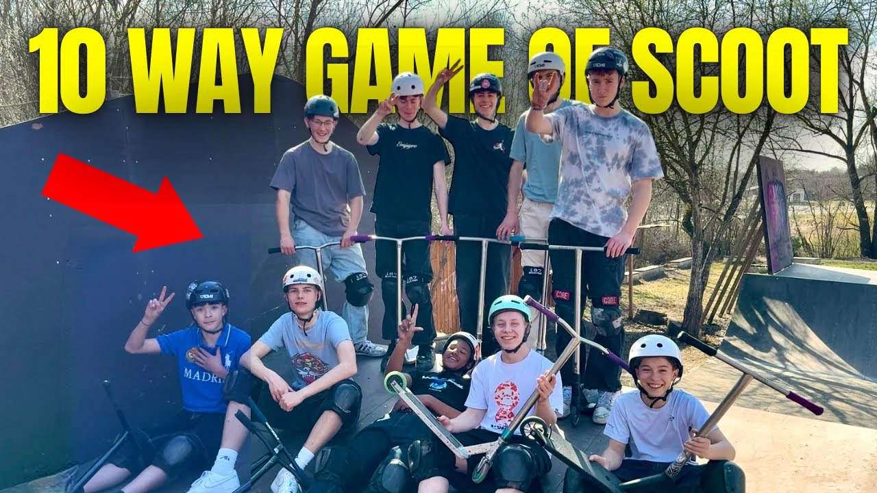 10 WAY PRO GAME OF SCOOT!