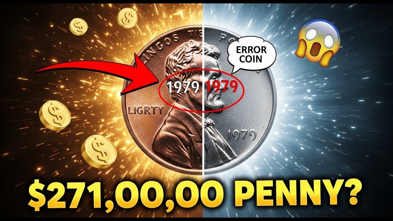 ERROR PENNIES THAT COULD BE WORTH BIG MONEY! DON'T SPEND THESE PENNIES, ERROR THAT CHANGED LIVES,