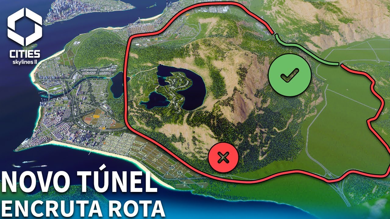 #63 | NOVOS ACESSOS ÀS CIDADES ORIENTAIS - túnel do leste europeu [Cities: Skylines 2]
