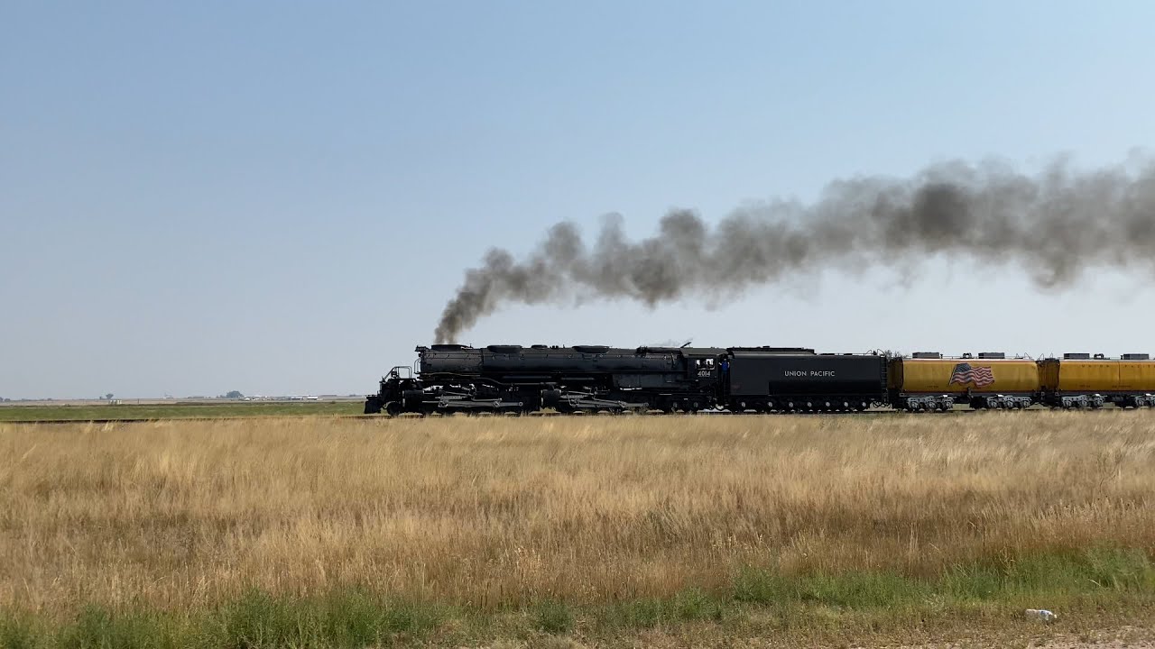 Union Pacific Big Boy #4014 Working HARD Between Greeley, CO & Nunn, CO, Pacing, Stack Talk (9/7/21)