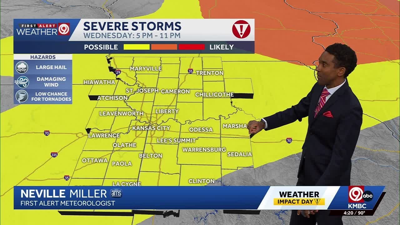 Humid Tuesday night in Kansas City metro before severe storm chances return