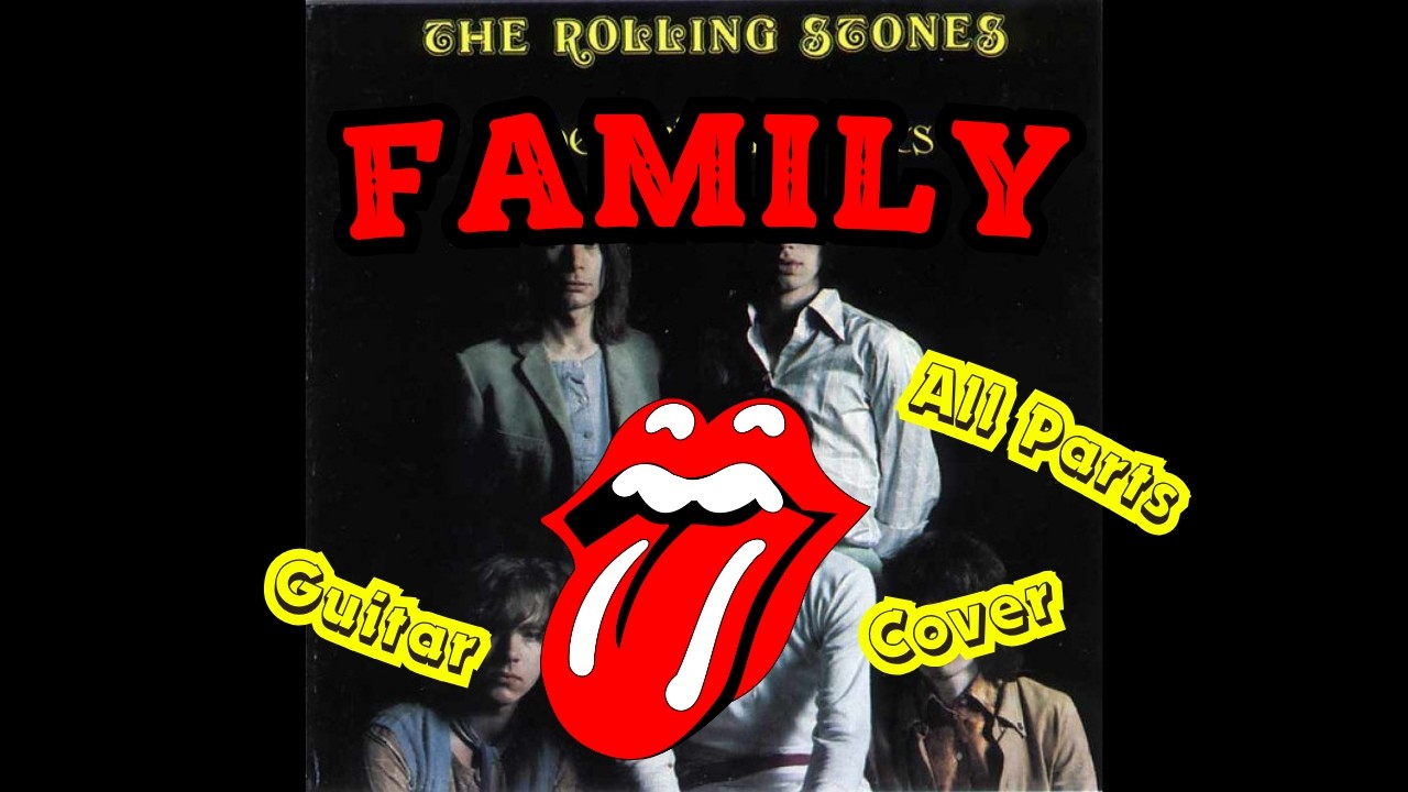 The Rolling Stones - Family (Beggars Banquet Outtake) All Guitar Parts Cover
