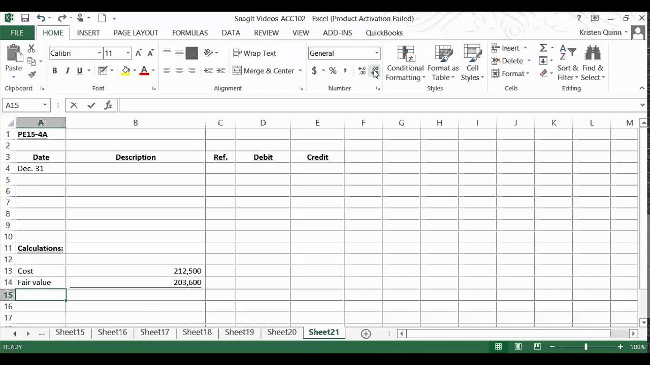 Valuing Trading Securities at Fair Value