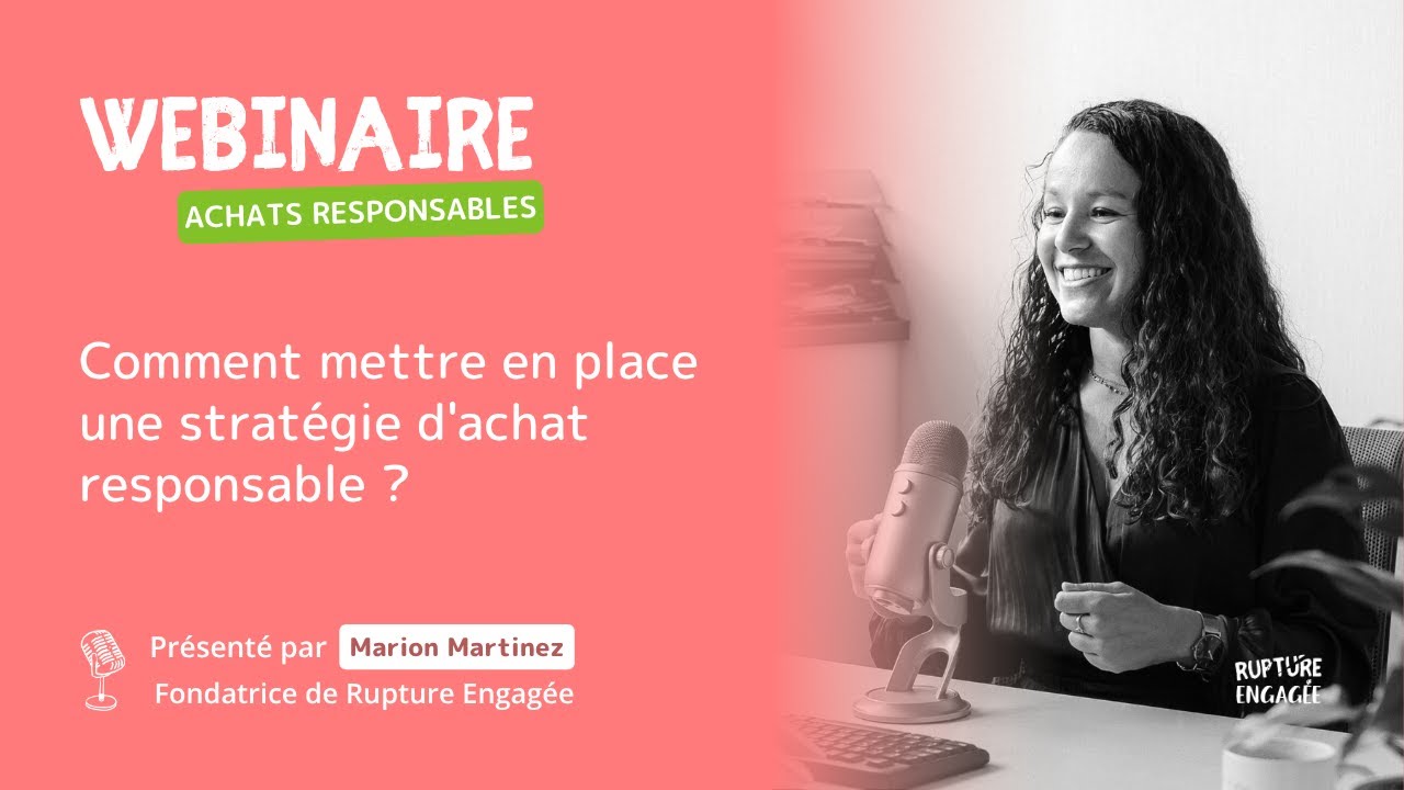 Mettre en place une stratégie d'achat responsable