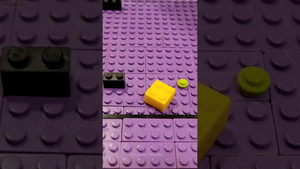 Geometry Dash Subzero level 3 in Lego