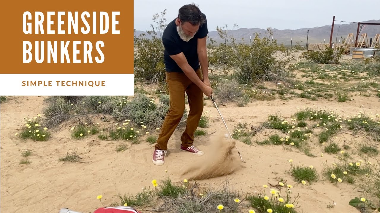 A Simple Way To Play Greenside Bunker Shots! [Struggle No More From The Sand]