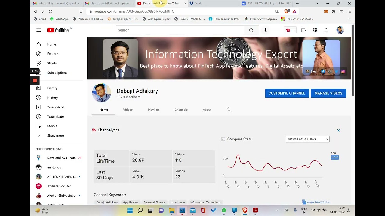 How to solve INR Deposit problem on Vauld | Debajit Adhikary